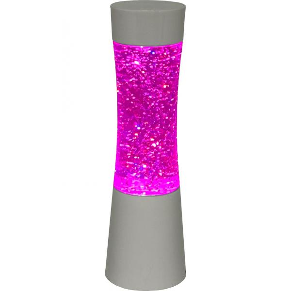 White Shake and Shine Glitter Lamp