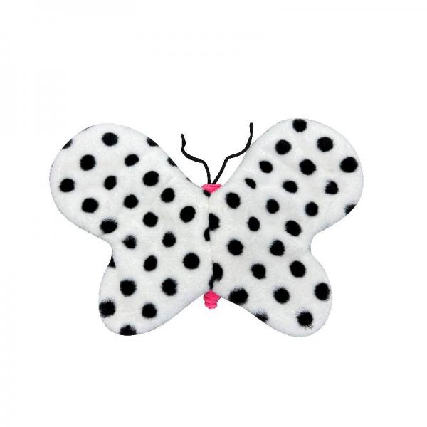 Weighted tactile butterfly with glitter