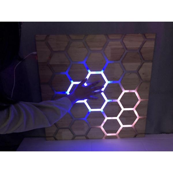 Touch Interactive Honeycomb Panel, Wall Mounted