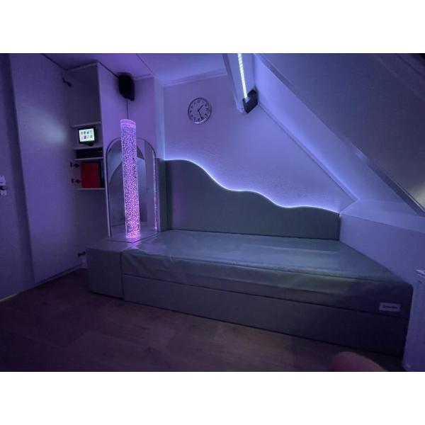 Single waterbed 100x200x21 cm with Stabilization