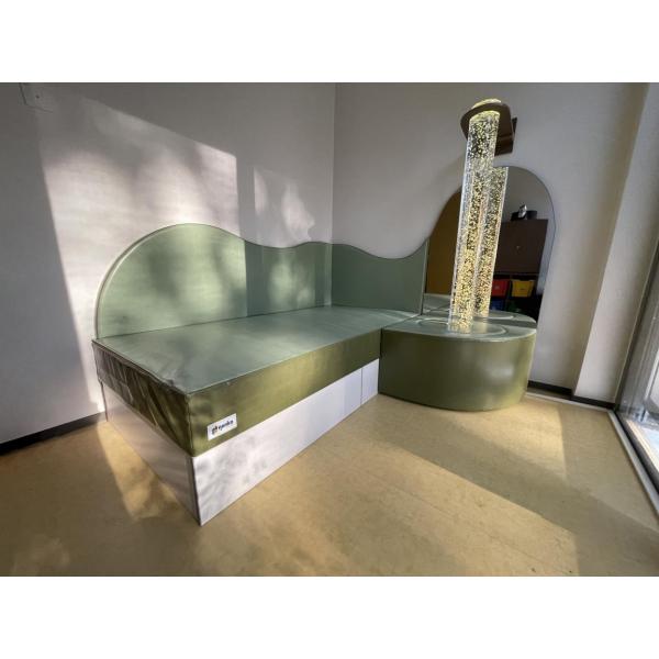 Single waterbed 100x200x21 cm with Stabilization