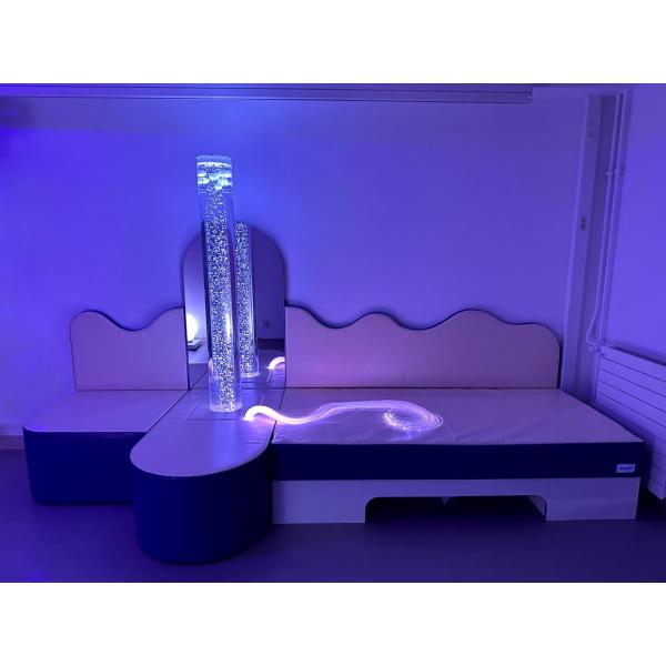Single waterbed 100x200x21 cm with Stabilization