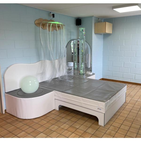 Double Waterbed 140x200x21 cm with Stabilization