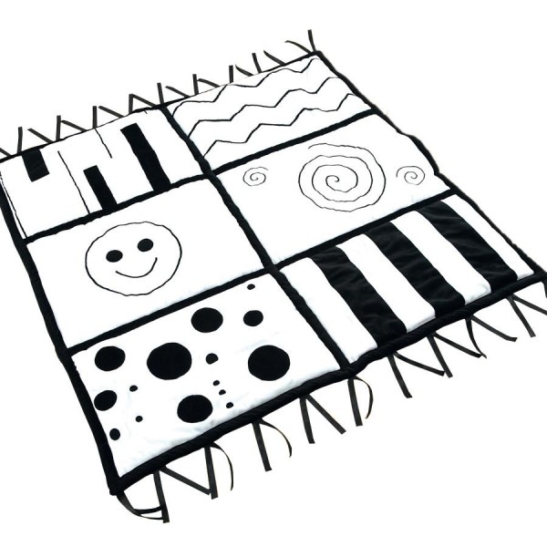 Buy Black and White soft play mat Nenko
