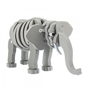 3D Puzzle Construction Foam Elephant