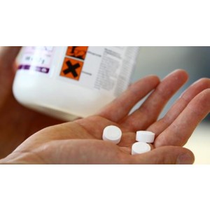 Chlorine tablets Bubble Tubes - Set of 5