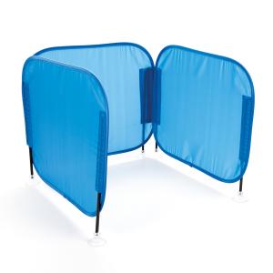 Concentration Desk Barrier - blue