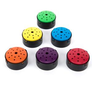 Coloured Recordable Button - set of 6