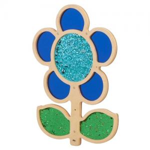 Glitter wall flower - blue