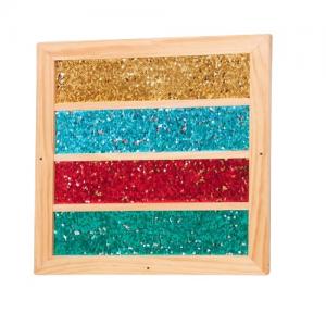 Glitter wall plate