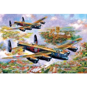 Big puzzle - Lancasters over Lincoln (500 pcs)