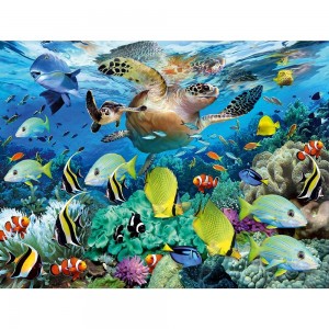Big puzzle - Underwater paradise