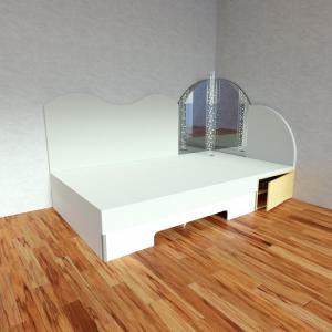 Corner Module Musical Waterbed