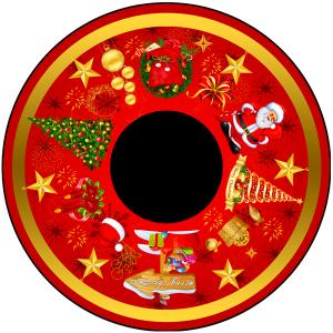 Magnetic Effect Wheel - Christmas