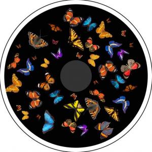 Magnetic Effect Wheel - Butterflies