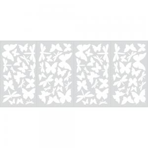 Wall sticker Butterflies and Dragonflies- glow in the dark