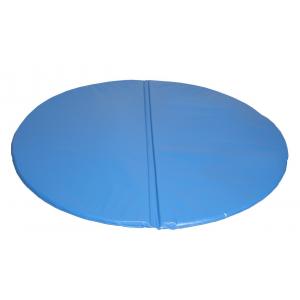 Round folding mat - Blue