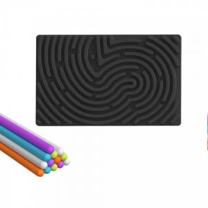 Silicone sensory activity board - Rectangle