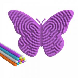 Silicone sensory activity board - Butterfly