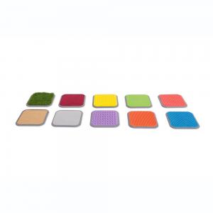 Tactile step tiles - Set of 10