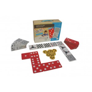 Tactile -Visual Dominoes