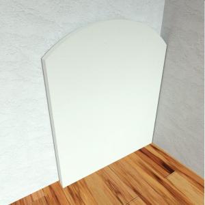 Wall Cushion rounded 910 white 100x95x5cm Bisonyl