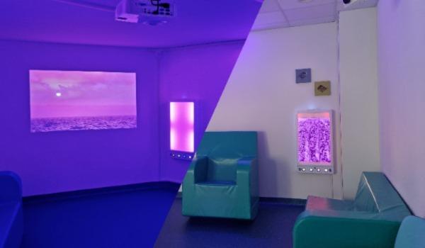 Interactive Sensory waiting and treatment room