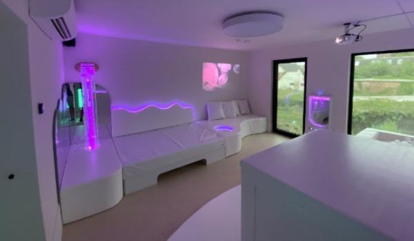 Interactive Sensory room with soft lodge