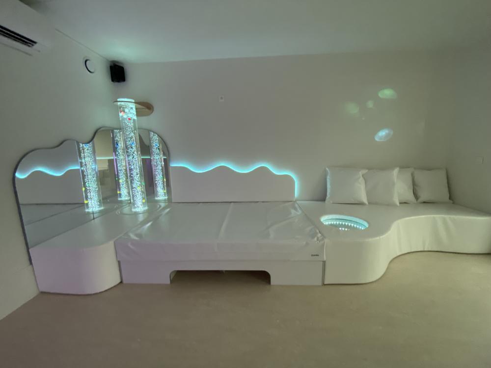 Interactive Sensory room with soft lodge